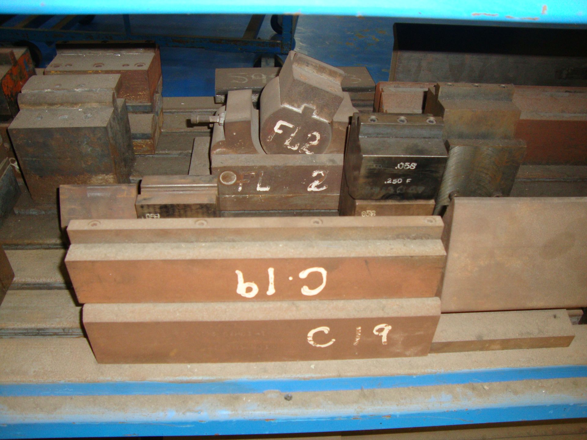Large Lot of approx. 145 Assorted Press Brake Dies Note-Cart NOT Included - Image 17 of 28