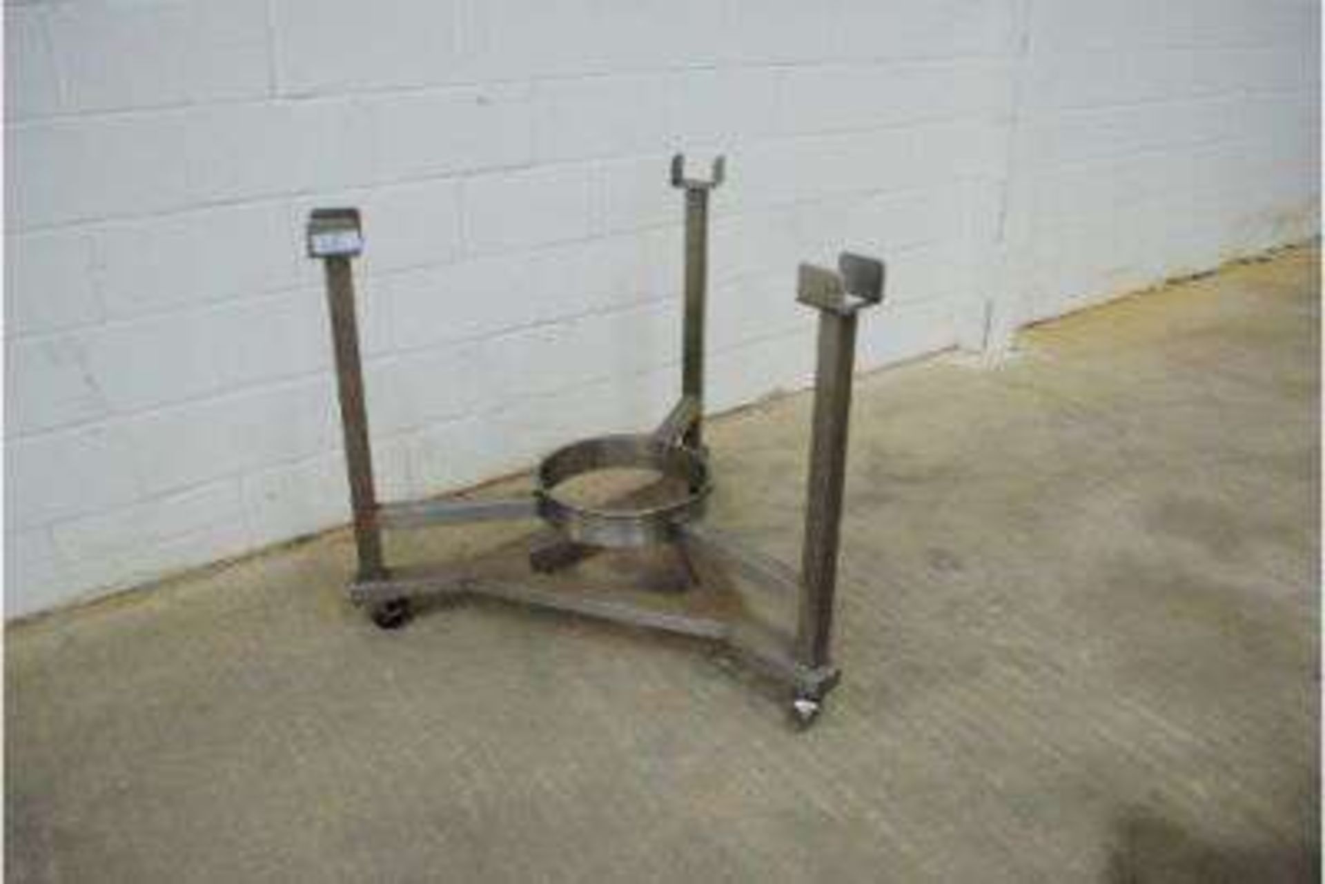 Stainless Steel Frame On Wheels - Image 2 of 3