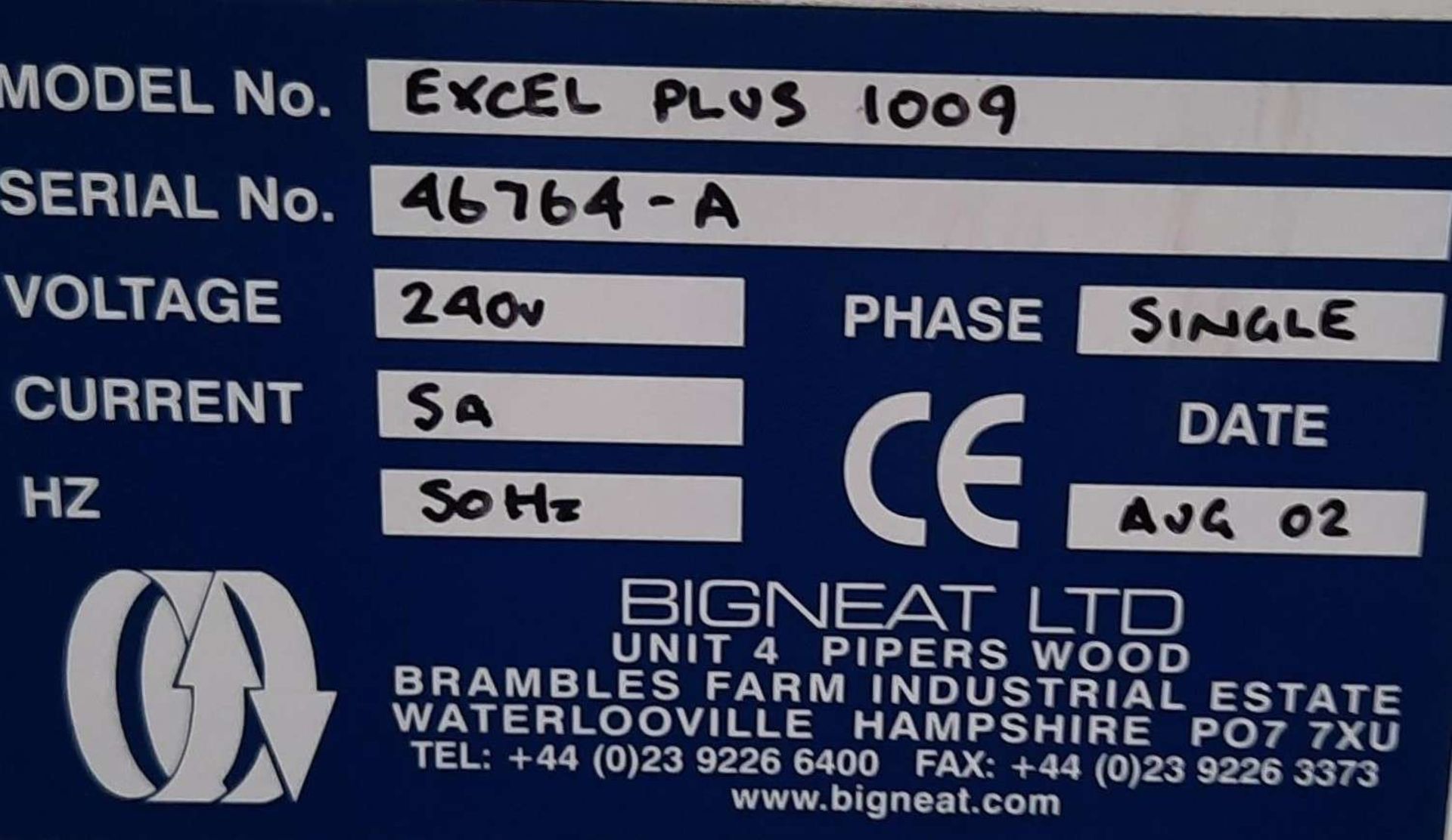 Bigneat Excel Plus - Image 4 of 4