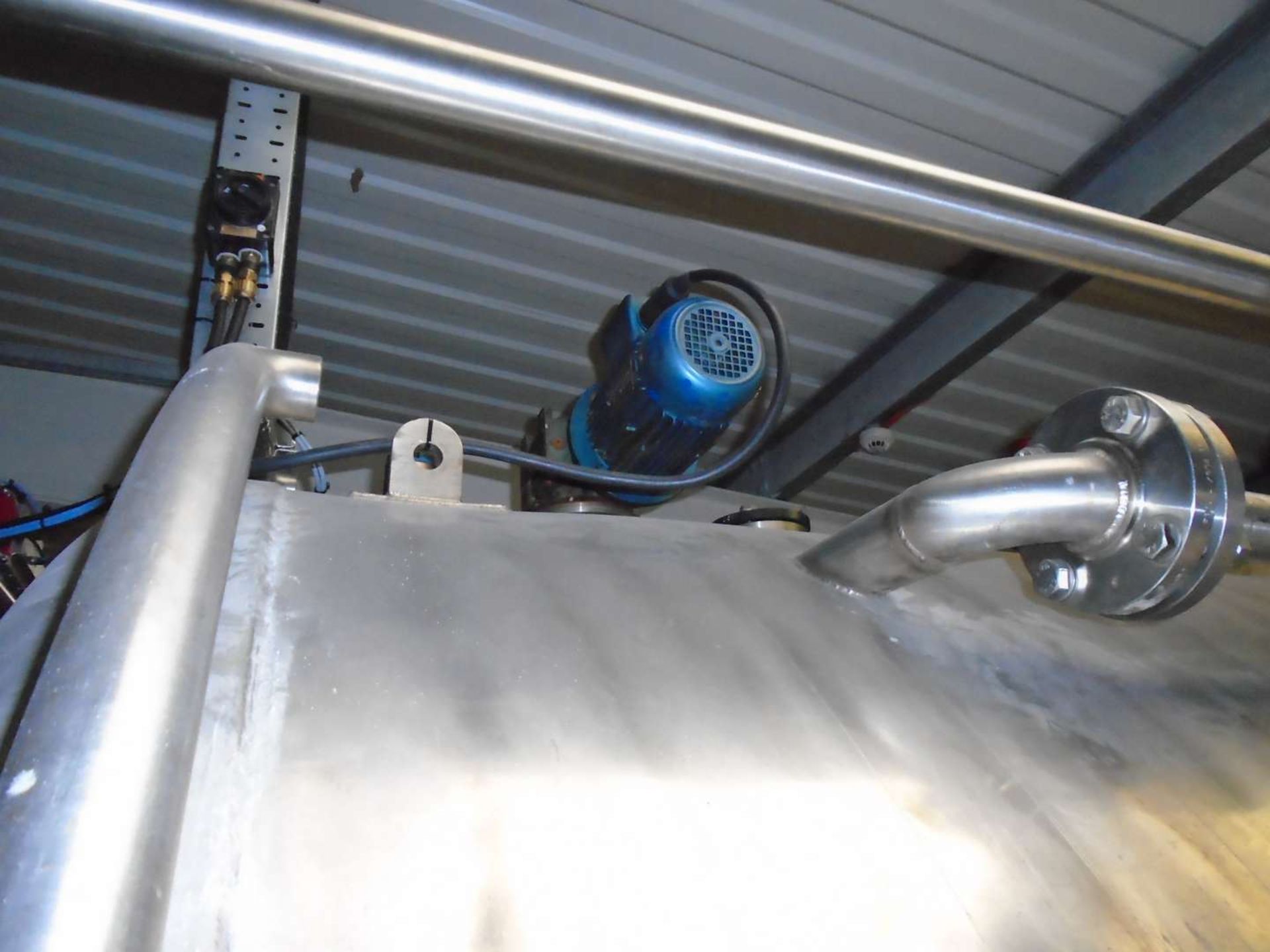 Used Fairfield Hytec (appx 16,000 litre) stainless steel horizontal mixing vessel. - Image 3 of 3