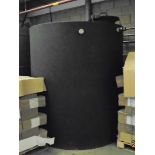 Used (appx 2,000 litre) plastic vertical vessel.