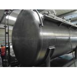 Used Fairfield Hytec (appx 16,000 litre)stainless steel horizontal mixing vessel.