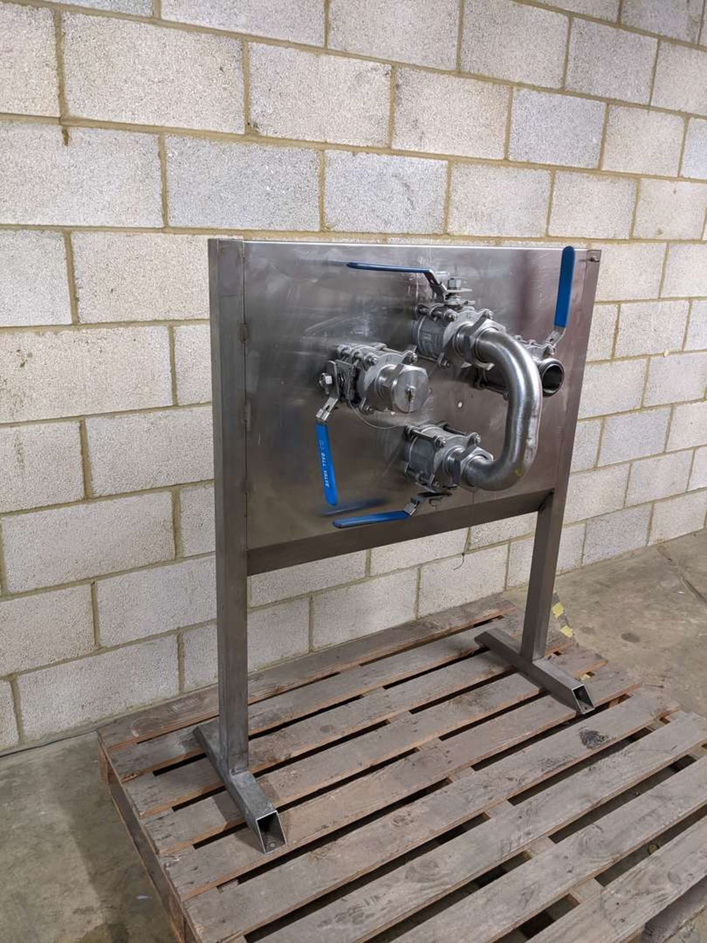 Valve Station on Stainless Steel Stand - Image 2 of 3