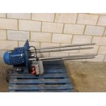 Mixer with WEG CESI EX Flame Proof motor