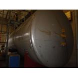 Used (appx 30,000 litre) stainless steel horizontal vessel.