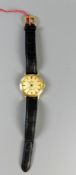 Herren Armband Uhr, "Mido", 14 ct. Gold, um 1970, Automatik,