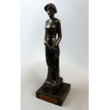 PAUL GAUGIN (1848-1903), "La Petite Parisienne", Bronze,