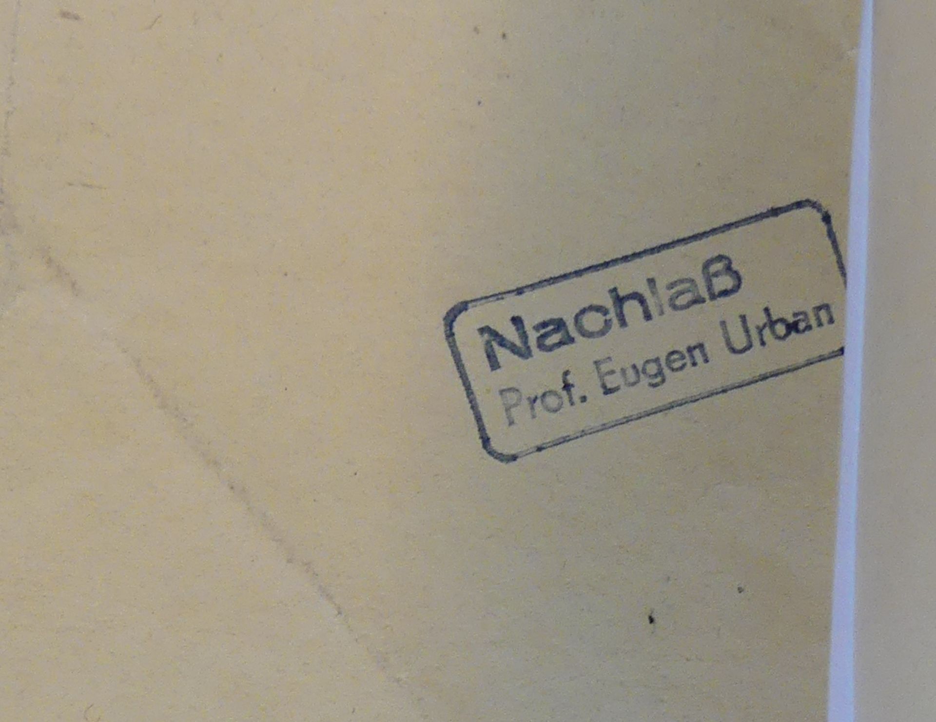 PROF. EUGEN URBAN (1868-1929), "Damenportrait", Zeichnung, - Bild 4 aus 4