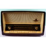 Röhrenradio, Modell Turandot, Firma Nordmende, um 1960, made in W. Germany,