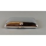 Zigaretten Etui, rechteckig, Plated, guter Zustand, bez. Sillem's,