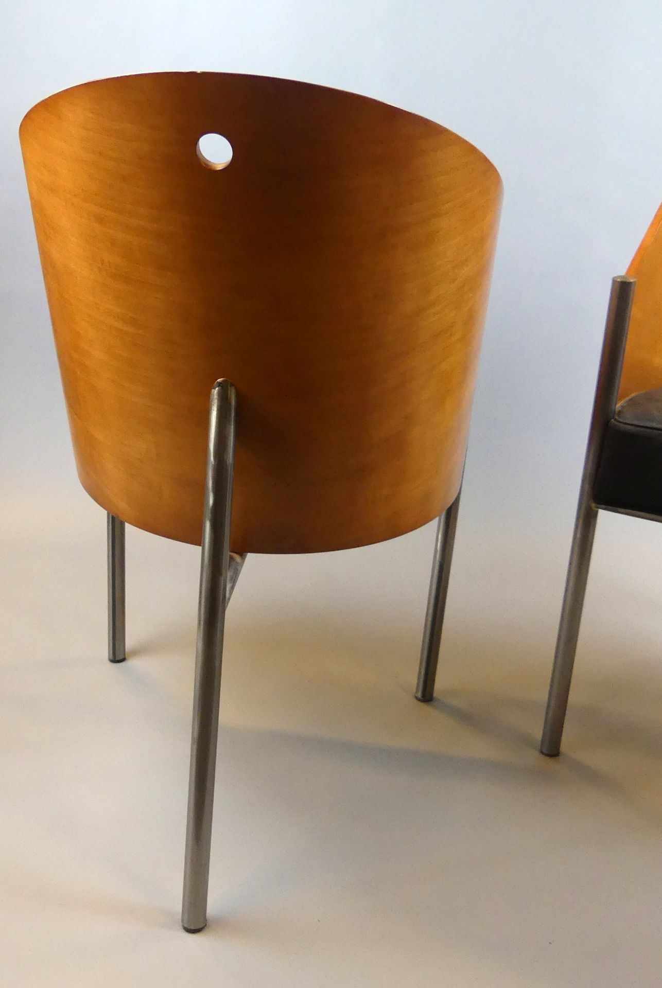 Paar Philippe Starck Stühle, "Costes-Chair" für Driade, 90er Jahre, - Bild 5 aus 5