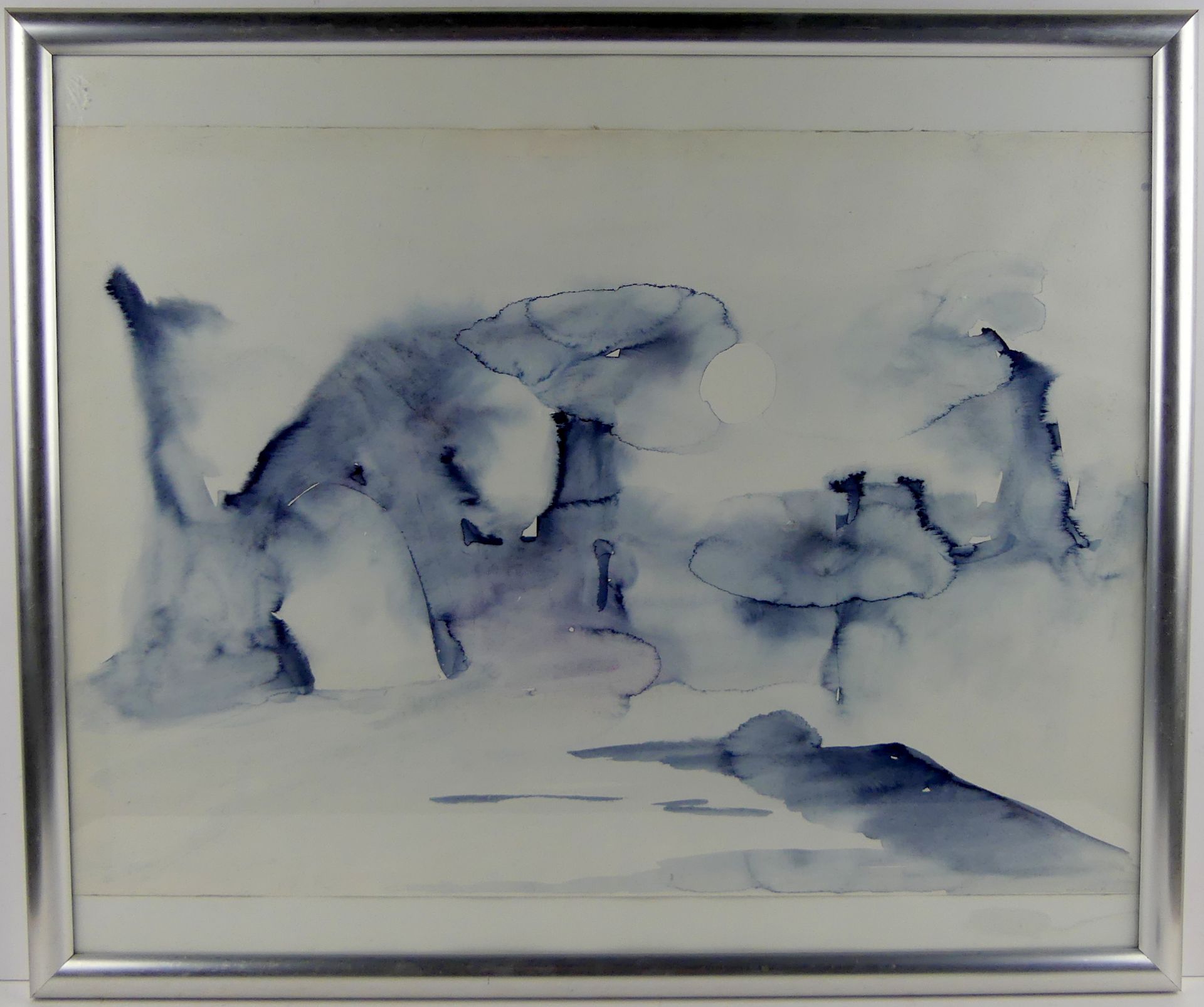 REULAND, "Abstrakt", Aquarell, u.re.sig., dat. '95,