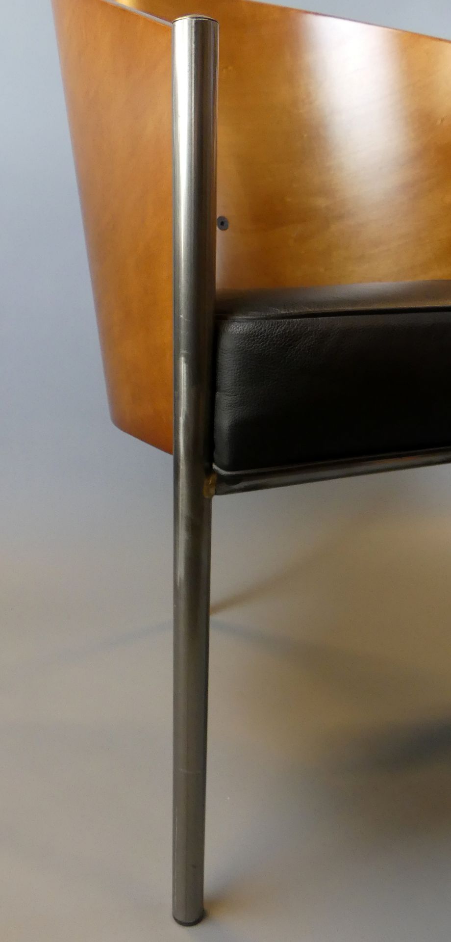 Paar Philippe Starck Stühle, "Costes-Chair" für Driade, 90er Jahre, - Bild 4 aus 5