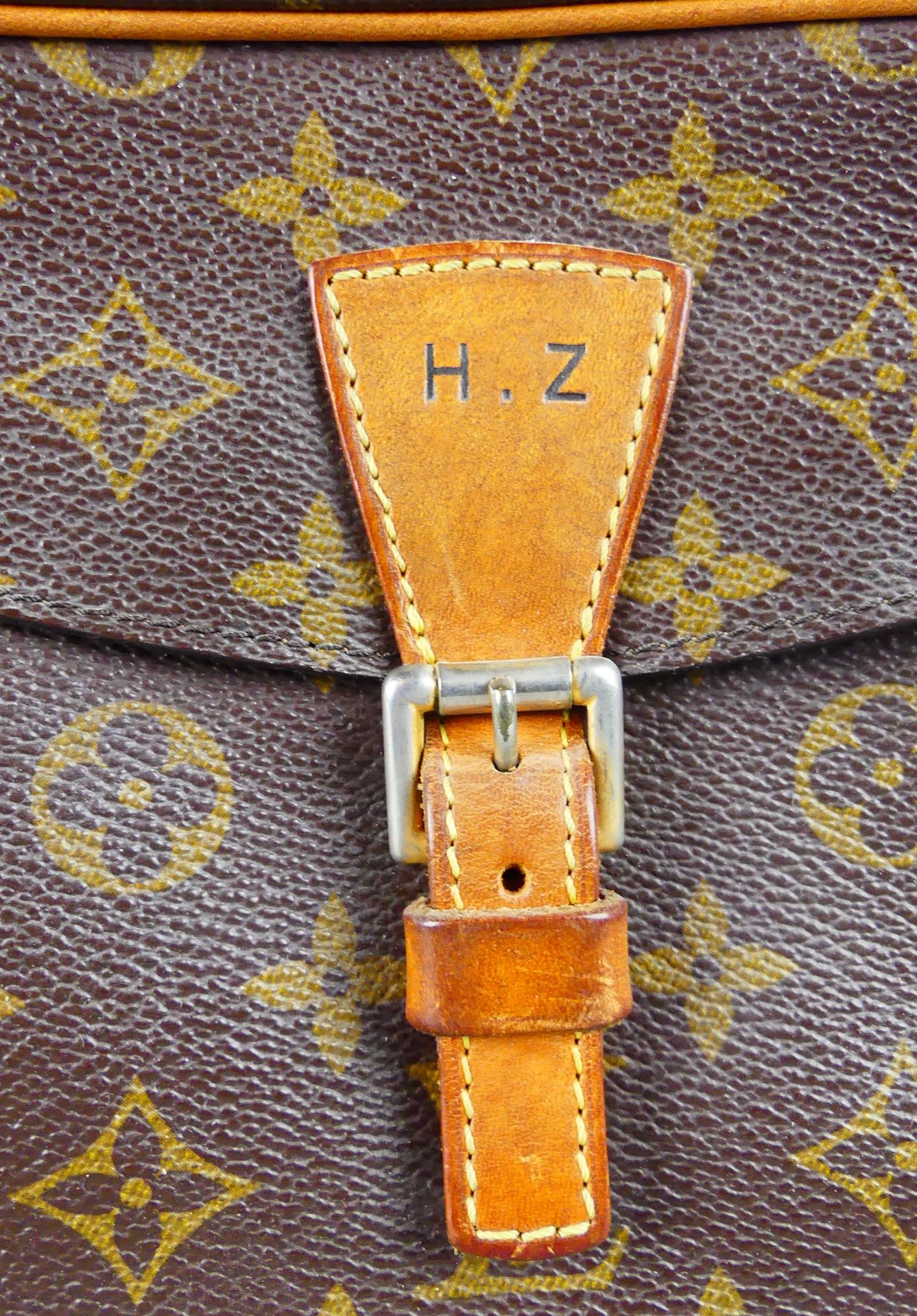Louis Vuitton Handtasche, Initialen H.Z, Modell "Jeune Fille", - Bild 2 aus 5