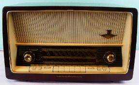 Röhrenradio, Modell Turandot, Firma Nordmende, um 1960, Made in W. Germany,