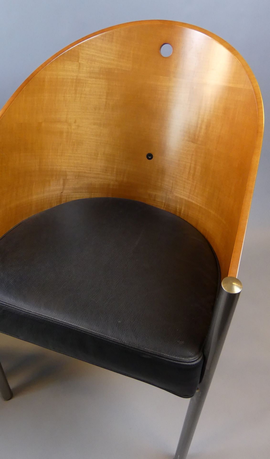 Paar Philippe Starck Stühle, "Costes-Chair" für Driade, 90er Jahre, - Bild 3 aus 5