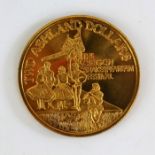 Chamber of Commerce Ashland Oregon Shakespearean Festival 1980 $2 coin, 4cm diameter