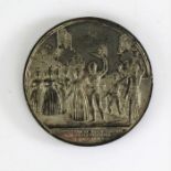 Medallion commemorating the visit of Queen Victoria and Prince Albert to Louis Phillipe of France,