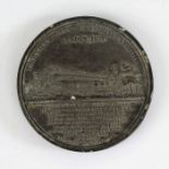 The International Industrial Exhibition London 1851 medallion – with depiction of the Crystal