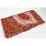 Paisley pattern shawl, approx. 100cm x 200cm