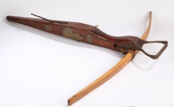 Reproduction Medieval Crossbow, bow string absent