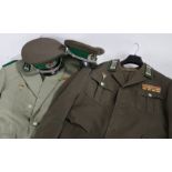 Cold War DDR (German Democratic Republic) Grenzetruppen (Border Troops) Medical Officers uniforms,