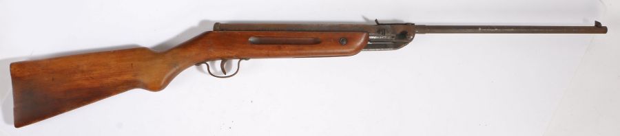 Haenal .177 air rifle, break barrel, surface rust to metalwork