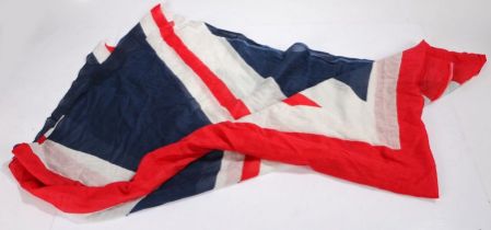 Union Flag, printed on cotton, 190 cm x 110 cm