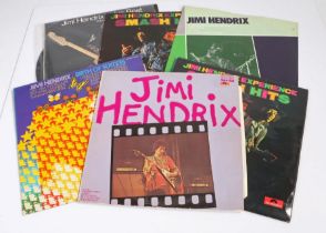 5 x Jimi Hendrix Compilation LPs and EPs. Birth Of Success (MFP 50053). Jimi Hendrix At His Best