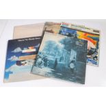 5 x Moody Blues and related LPs. Days Of Future Passed (SML 707). Long Distance Voyager (TRL-1-