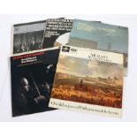 6 x Classical LPs to include David Oistrakh/Otto Klemperer - Brahms: Violin Concverto In D Major (