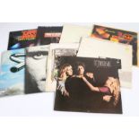 7 x Rock LPs. Phil Collins - Face Value (V2 185). Fleetwood Mac (2) - Mirage (K56 952). Tusk (