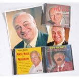 3 x Roy Hudd Cds together with 2 Photographs.