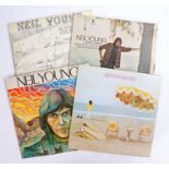 4 x Neil Young/Crazy Horse LPs. Neil young (K 44059), reissue. Everybody Knows This Is Nowhere (K