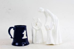 Two Royal Doulton Images series figures, first steps, HN3282, love everlasting, HN4280,