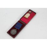 The Union Society of the City of Westminster medal, named to A. Sykes A.R.I.B.A, 29th February 1904,