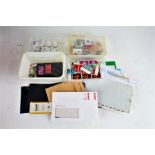 Stamps, GB, in boxes and packets (qty))