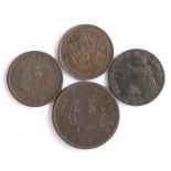 Tokens- Canada. Brunswick half penny 1795 payable at J. Kilvingtons, province of Nova Scotia one