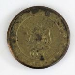 Hudson Bay Company tercentenary medallion, 4.5cm diameter