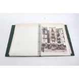 Collection of topographical prints by Alinari, showing late 19th Century scenes of Napoli, titled,