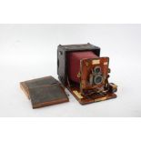 The Sanderson Camera Regular model, with a Beck Convertible Double Aplanat f/7.7 7½ inch lens,