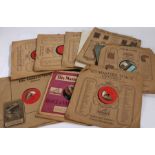 Collection of 78rpm records to include Band Of The Coldstream Guards - Colonel Bogey March (