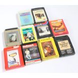 9 x 8-Track cassettes. Artists to include Bread, Carpenters, james Last, Johnny Mathis Val Doonican,