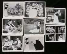 Press release photographs for the film 'Snow White and the Seven Dwarfs', (8) Provenence; From a