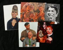 Press release photograph for the Television Series Spitting Image, to include five photographs