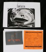 Press release photograph and negative for the film "Fantasia" and "Fantasia 2000" (2) Provenance: