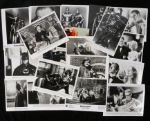Press release photographs for the film ;'Batman', 'Batman Returns', 'Batman Forever' etc., (19)