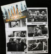 Press release photograph for the film The Fifth Element, six photographs, one brochure