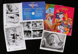 Press release photograph for the film "The Aristocats" together with cuttings (7)   Provenance: From