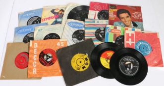 Collection of Rock and Pop 7" singles and EPs. Chuck Berry - No Particular Place To Go (7N.25242).